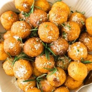 Garlic Parmesan Potato Balls - Half Tray (30-35pc)
