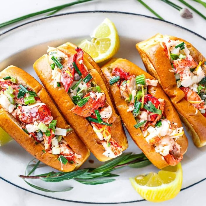 Lobster Roll Platter - 4 Rolls