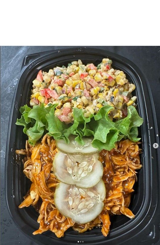 BBQ Pulled Chicken & Corn Salad (20oz)