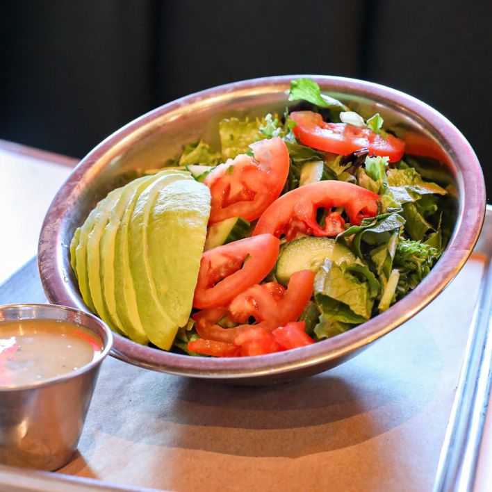 GREENY GREEN SALAD (Serves 10)