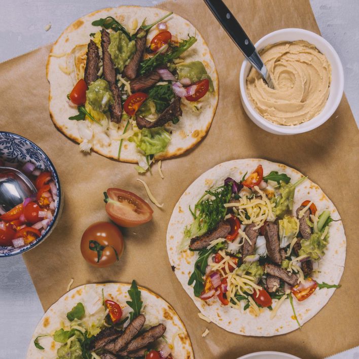 middle eastern platter