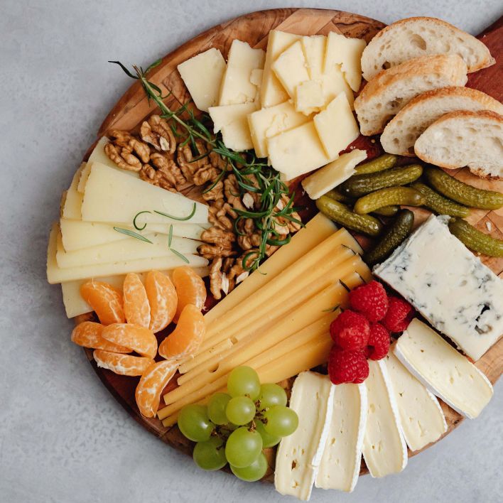 artisan cheese platter