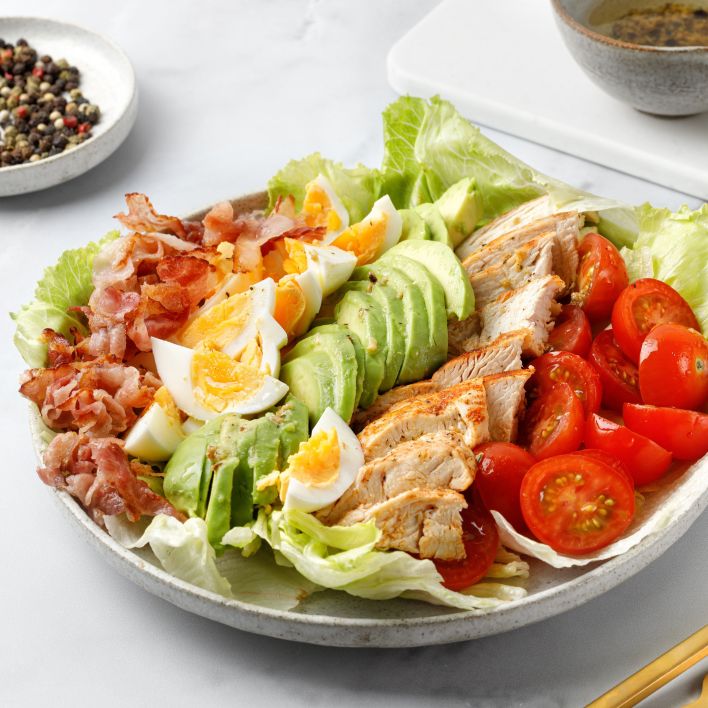 blackened chicken cobb salad