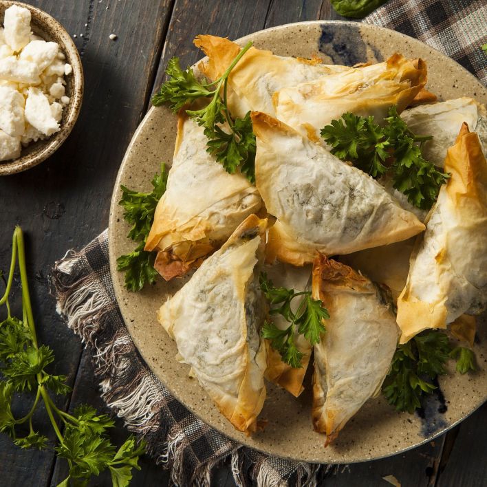 spanakopita triangles