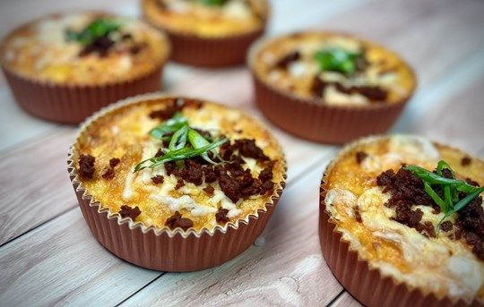 Scrambled Eggless Casserole - Vegan Chorizo