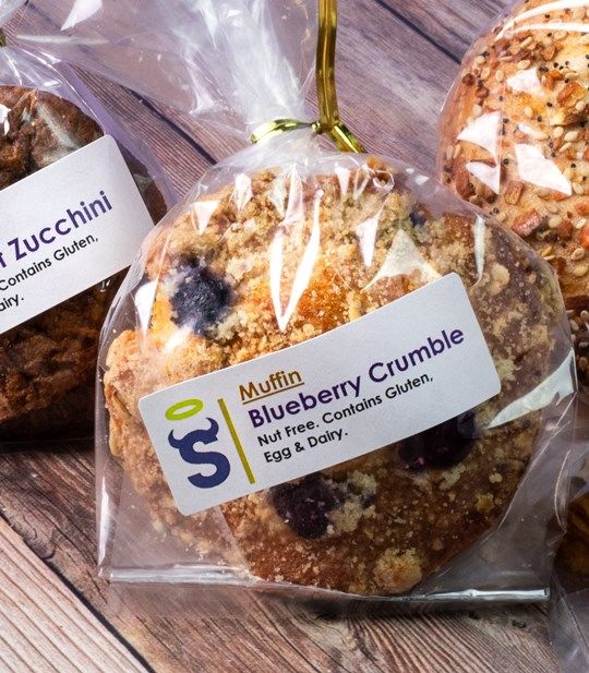 Blueberry-Streusel Muffins (Wrapped)