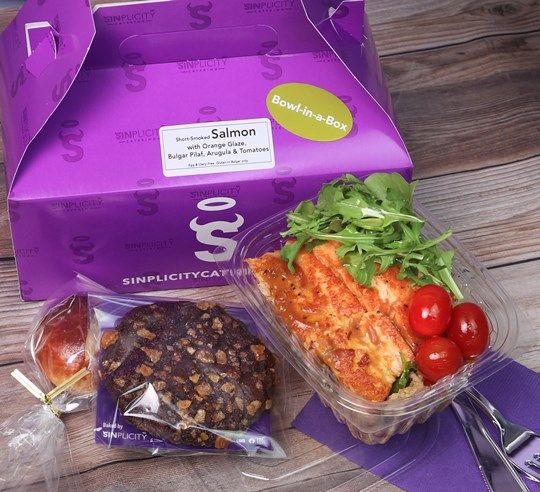 Bowl in a Box: Short-Smoked Salmon Filet with Orange Glaze