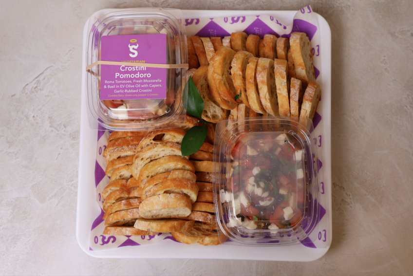 Crostini Pomodoro (Serves 20-25)