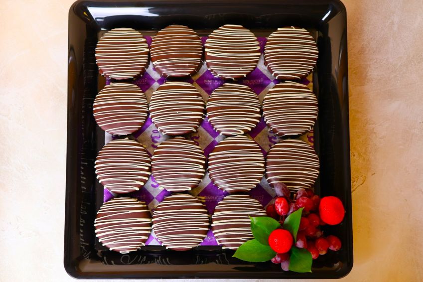 Glazed Flourless Chocolate Tortes - A La Carte