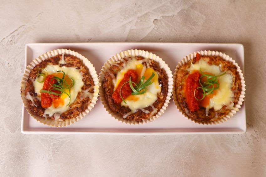 Rosti Potato Gruyère Boats