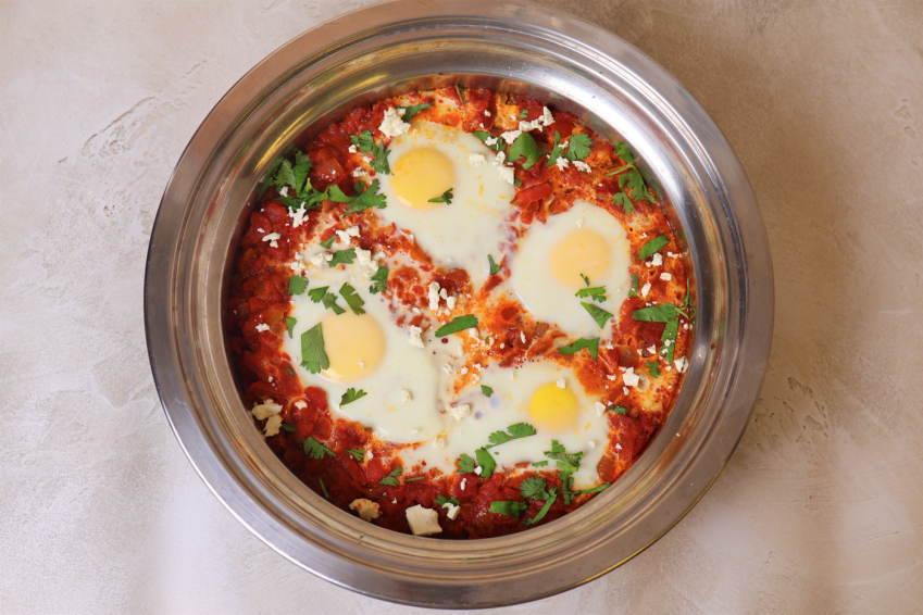Red Shakshuka Combo