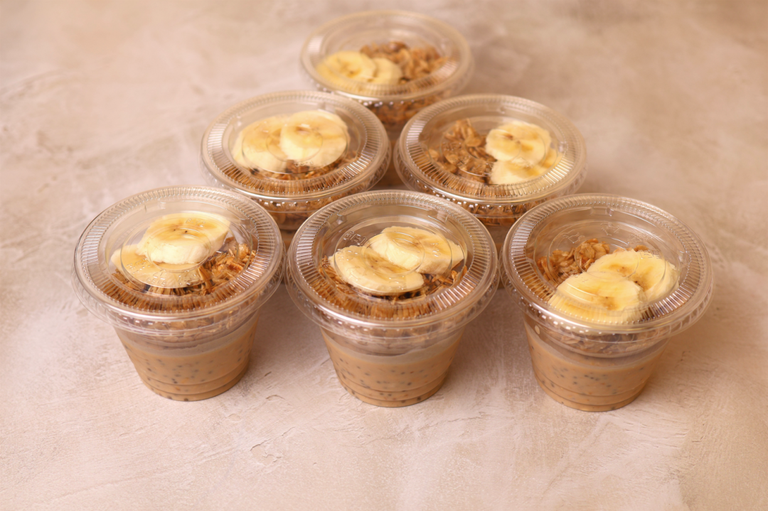 High Protein Overnight Oats - Biscoff