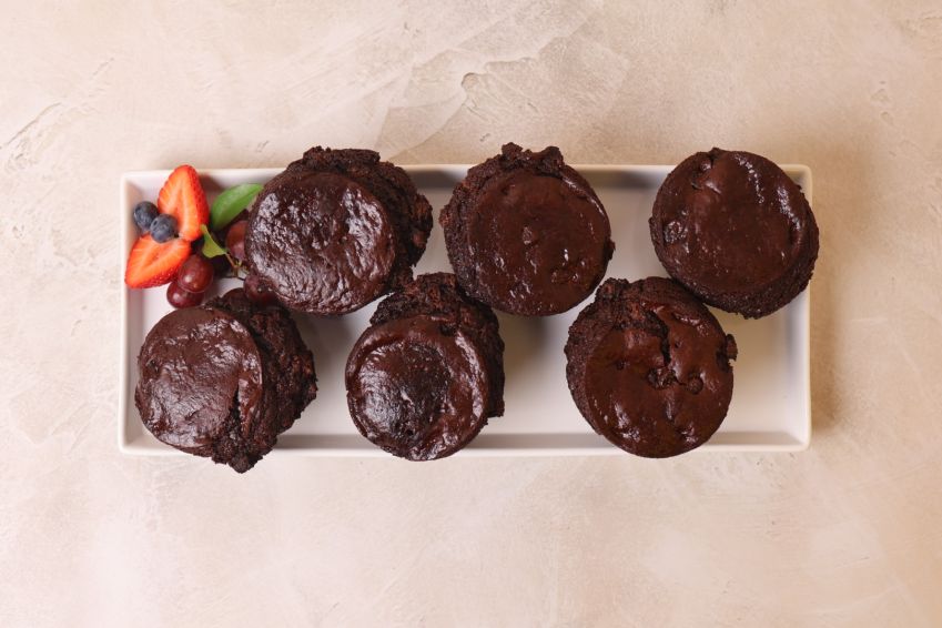 Gluten-Free Belgian Chocolate Muffin
