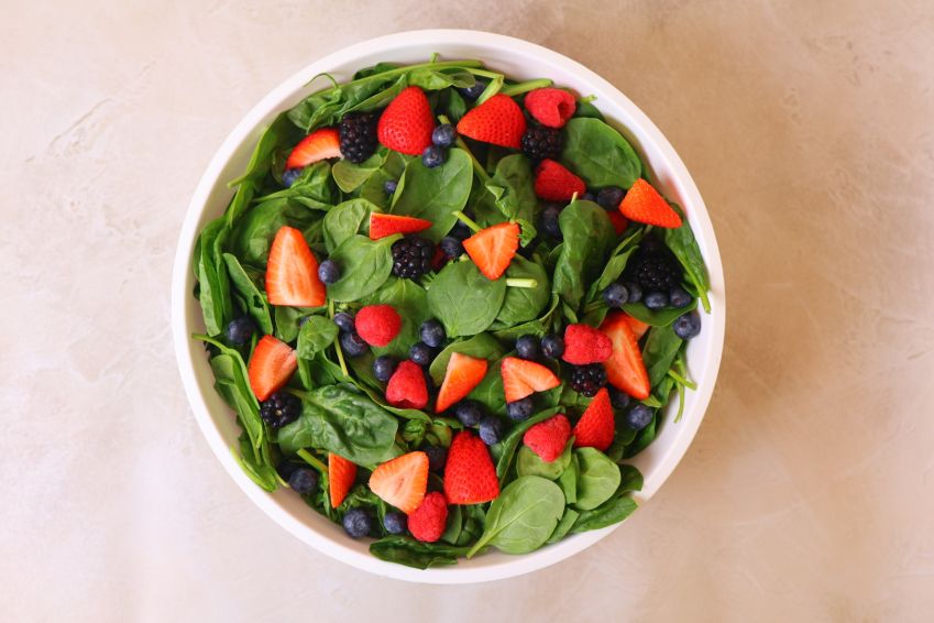 Summer Berry Spinach Salad - A La Carte