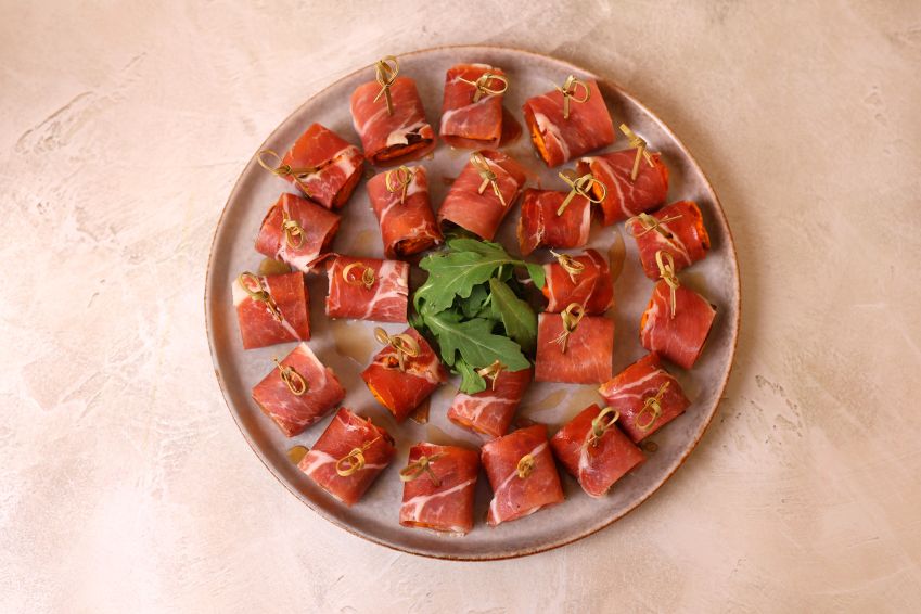Prosciutto-Wrapped Sweet Yams 