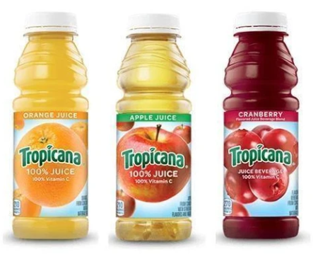 Assorted Tropicana Juices