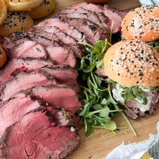 Roasted Beef Tenderloin Platter
