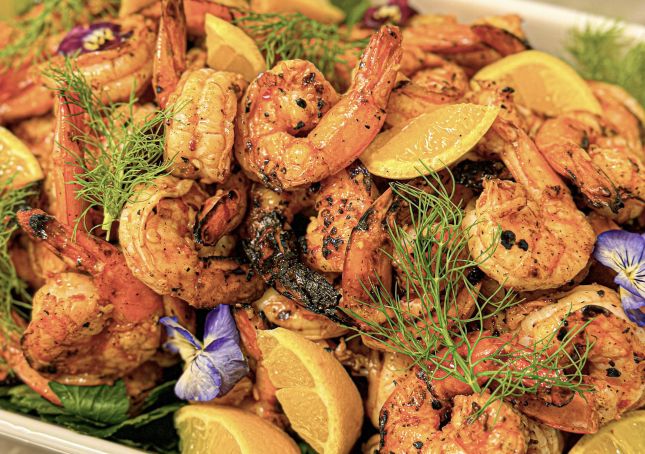 Grilled Cocktail Shrimp