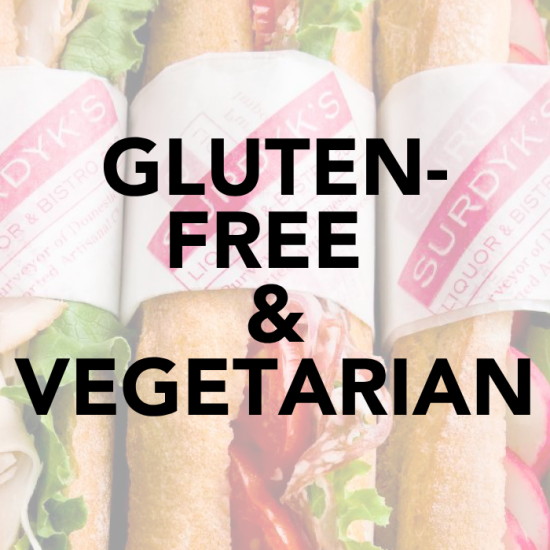 Gluten-Free + Vegetarian Boxed Lunch