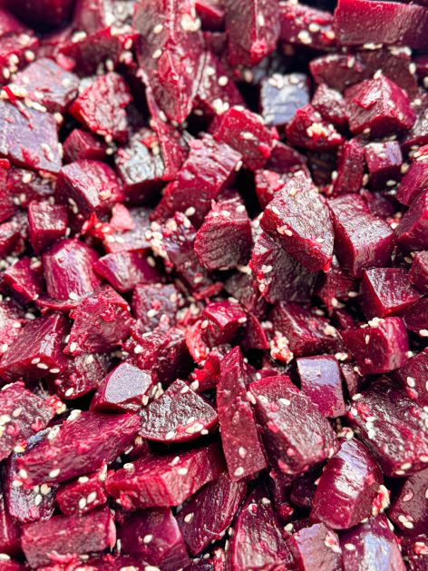 Ginger-Sesame Beets