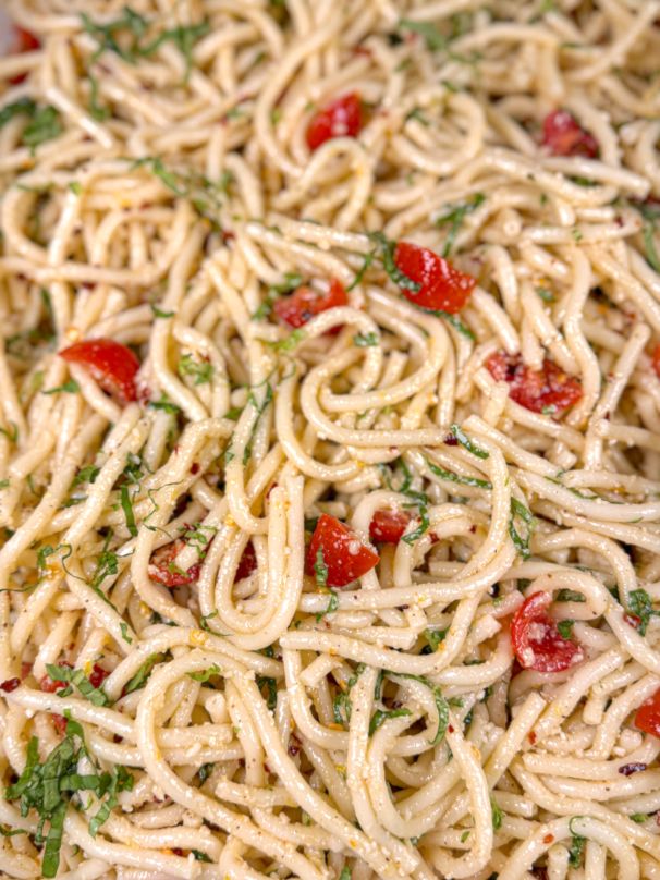 Lemon-Basil Bucatini Salad