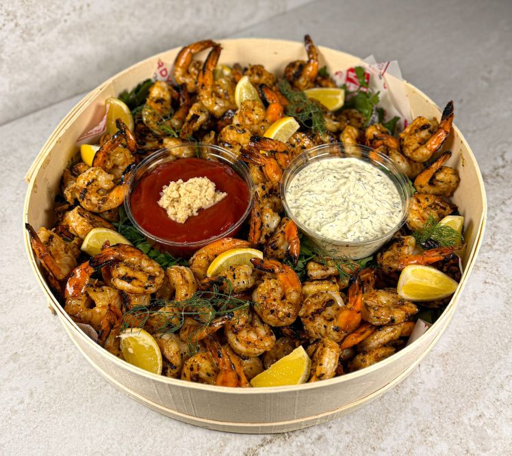 Grilled Cocktail Shrimp 