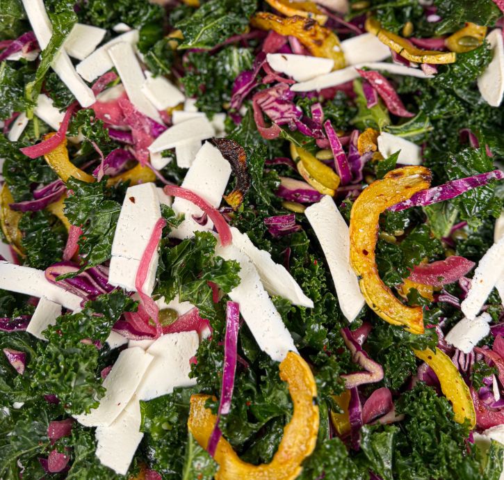 Delicata Kale Salad