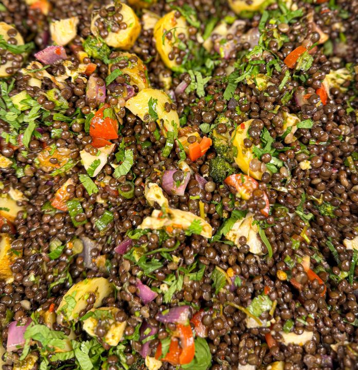 Moroccan Lentil Salad