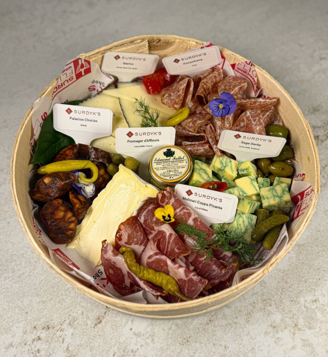 Cheese & Salumi Board with Crackers & Crostini
