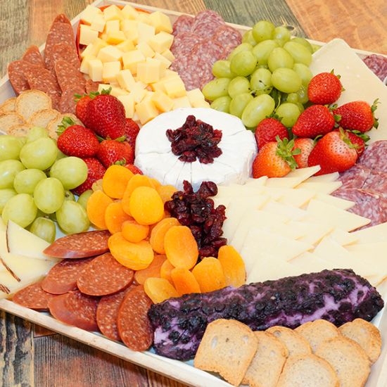 Gourmet Cheese and Fruit