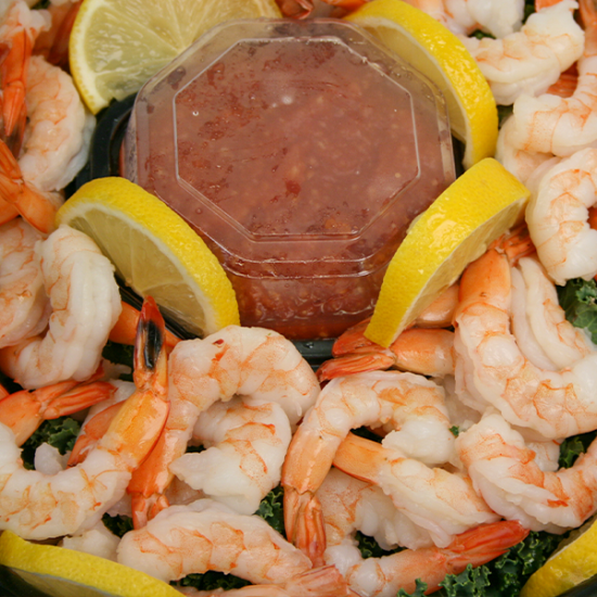 E-Z Peel Shrimp Tray