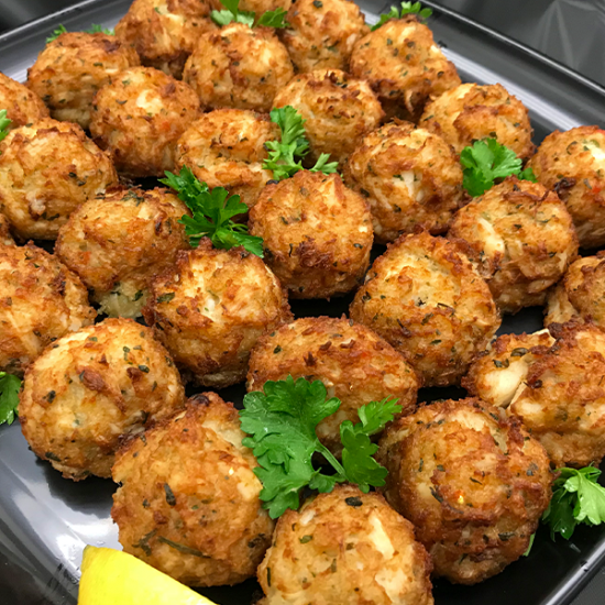 Maryland-Style Mini Crab Cakes