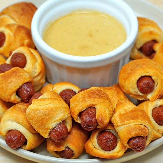 Cocktail Franks In A Blanket