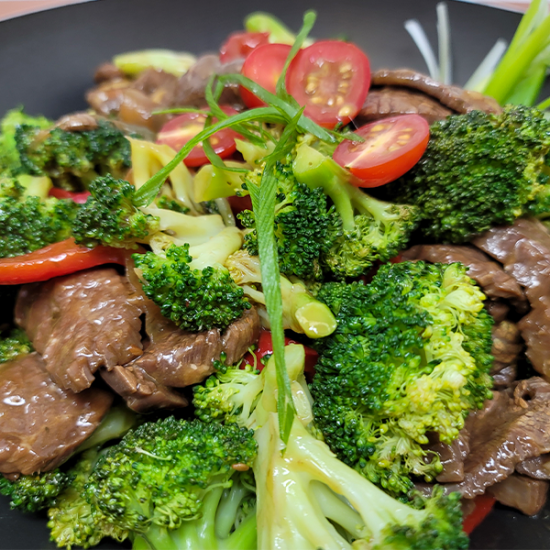 Spicy Beef & Broccoli