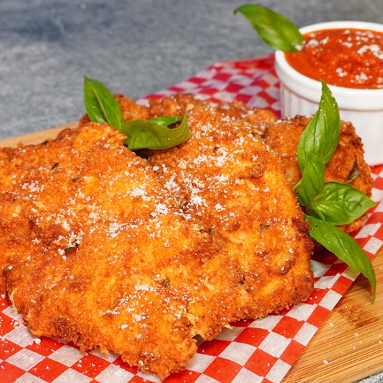 Parmesan-Breaded Chicken Cutlets