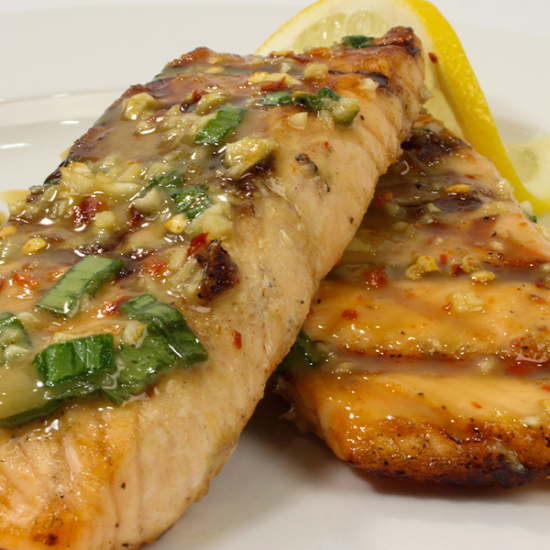 Grilled Asian Salmon
