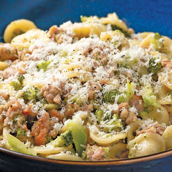 Orecchiette with Sausage and Broccoli Rabe