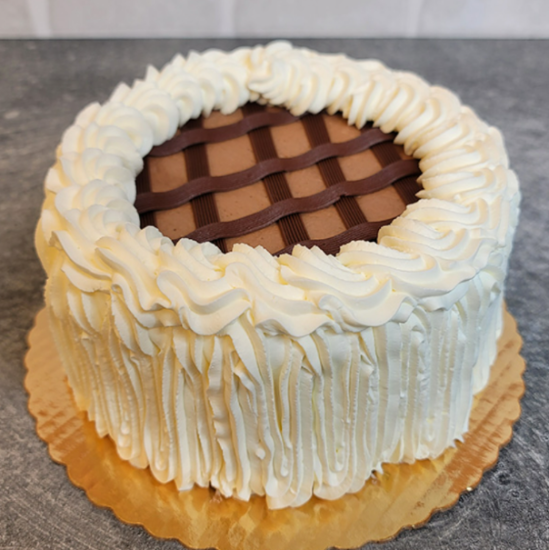 Chocolate Ribbon Cake