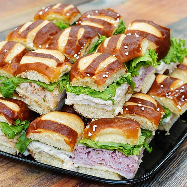 Pretzel Slider Sandwich Platter - Large