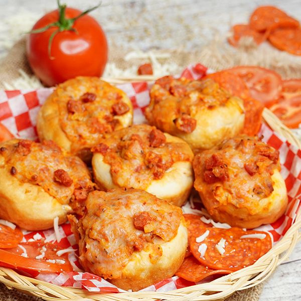 Pizza Cupcake Hot Honey Pepperoni Catering