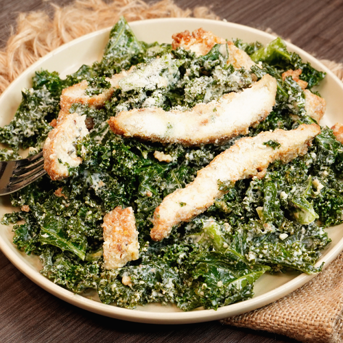Kale Cutlet Salad
