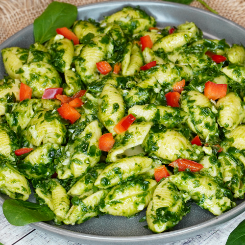 Spinach Pasta Salad