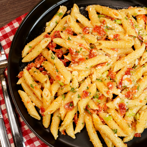 Penne with Sundried Tomatoes