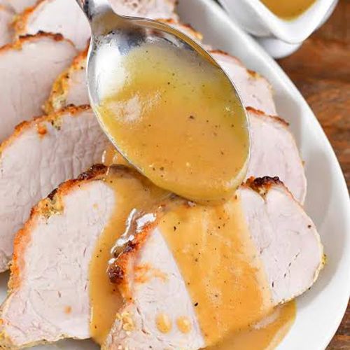 Store Baked Pork Loin - with Gravy