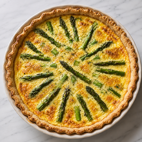 9" Asparagus Quiche