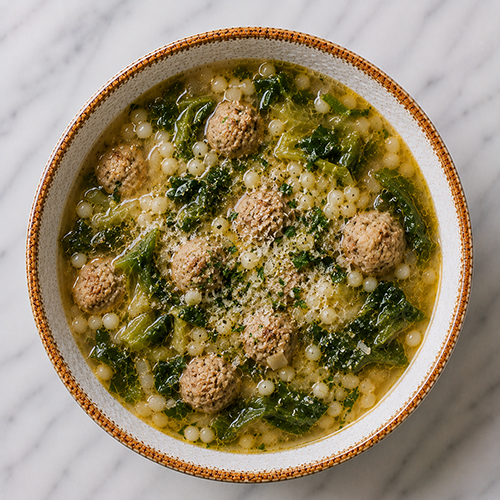 Escarole with Meatballs Soup - Quart